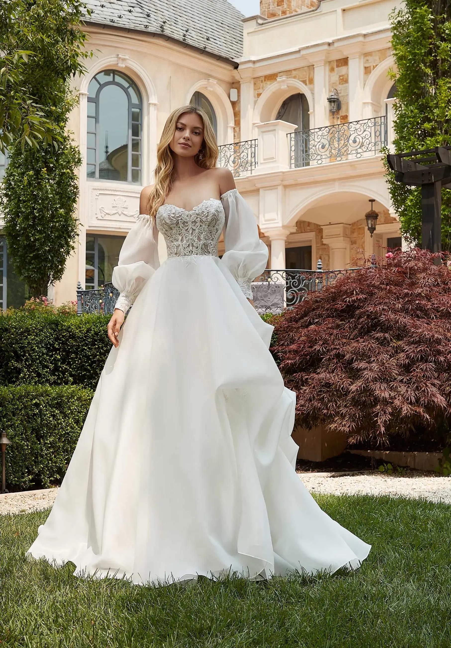 Statement Sleeves: Bold and Dramatic Trends Taking Over Wedding Gown Design Image