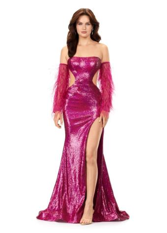 Ashley Lauren Sale Style #11301 #2 Fuchsia thumbnail