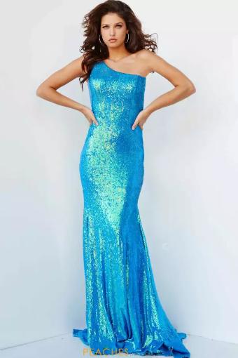 Jovani Sale Style #08177 #0 default Iridescent Royal thumbnail