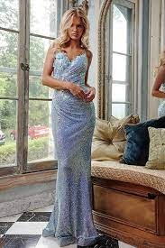 Jovani Sale Style #JVN23606 #0 default Blue thumbnail