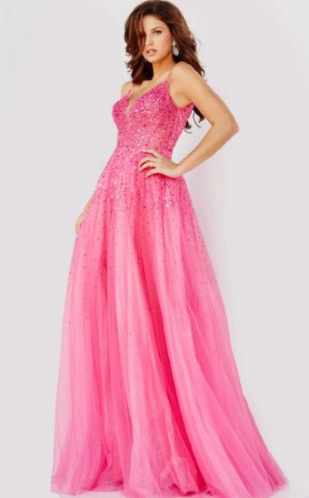 Jovani Sale Style #08408 #0 default Hot Pink thumbnail