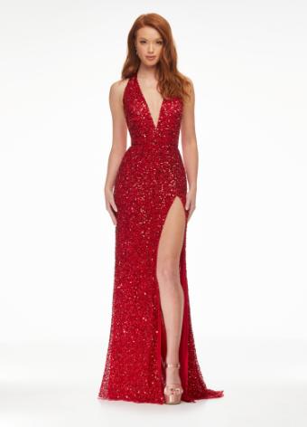 Ashley Lauren Sale Style #11068 #4 Electric Red thumbnail