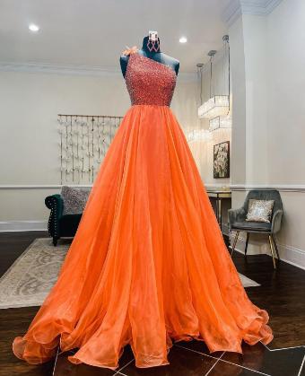 Sherri Hill Style #16976 #0 default Coral thumbnail