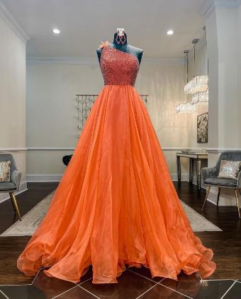 Sherri Hill Style #16976 #2 Coral thumbnail