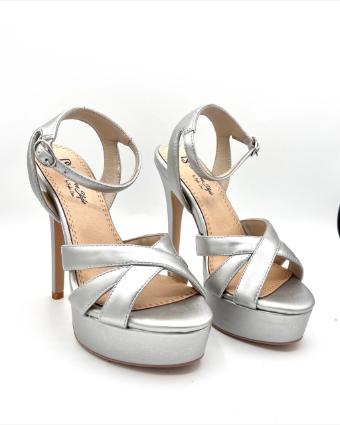 Diverse Style Style #Metallic Heel #1 Silver thumbnail